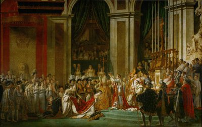 Le Couronnement de Napoléon (1805-1807) - Jacques Louis David